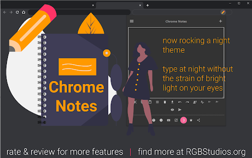 Chrome Notes screenshot
