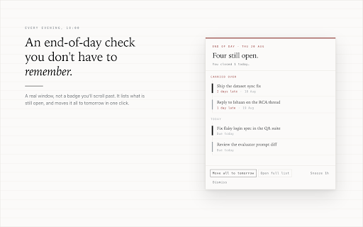 Daybook screenshot