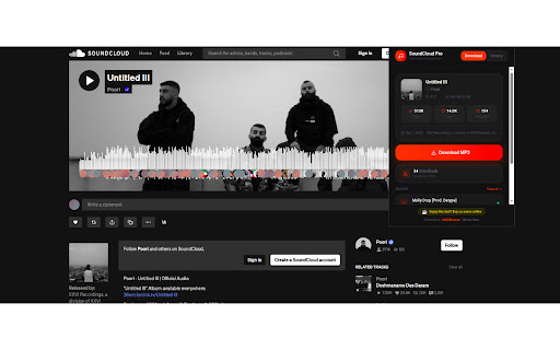 SoundCloud Enhanced Pro screenshot