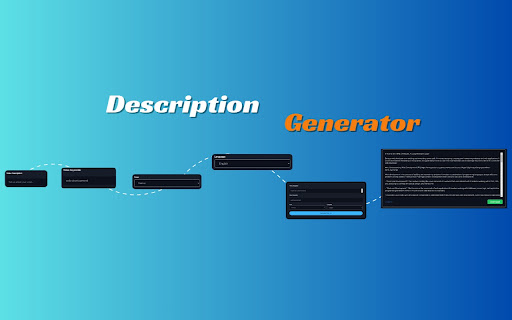 AI YouTube Description Generator screenshot