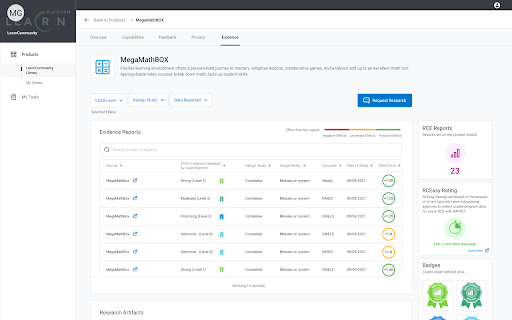 LearnPlatform for Educators screenshot