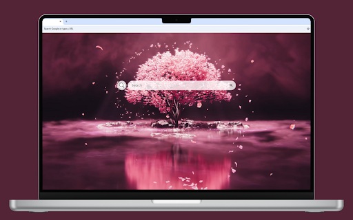 Cherry Blossom Live Wallpaper screenshot