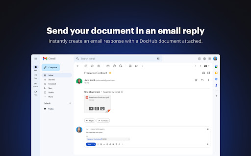 DocHub - Sign PDF from Gmail screenshot