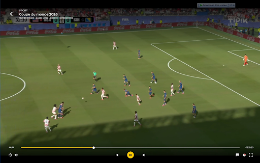RTBF Auvio Ad Skipper screenshot