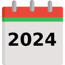 New Year Countdown to 2024 icon