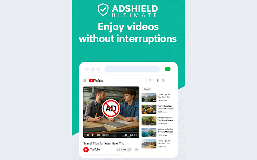 AdShield - Ultimate Ad Blocker for YouTube screenshot
