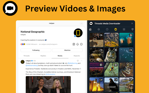 Media Downloader for Thread screenshot