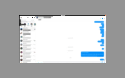 Messenger™ in Extension screenshot