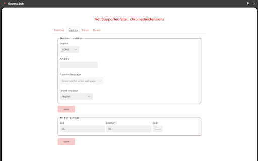 SecondSub - Dual Subtitles for Netflix, Disney+, Coupang Play and TVING screenshot