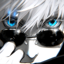 Gojo Sunglasses Monochrome Jujutsu Kaisen Live Wallpaper icon