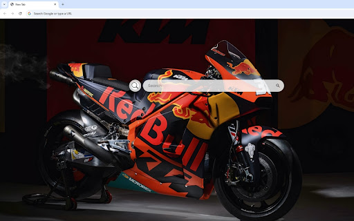 KTM Motorcycle Live Wallpaper screenshot