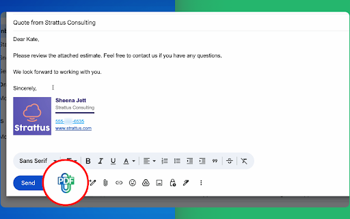 Attach Files as PDF screenshot