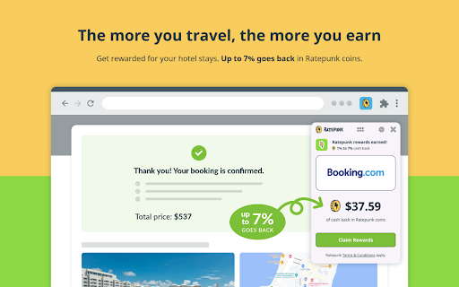 RatePunk Hotel Booking Deals screenshot