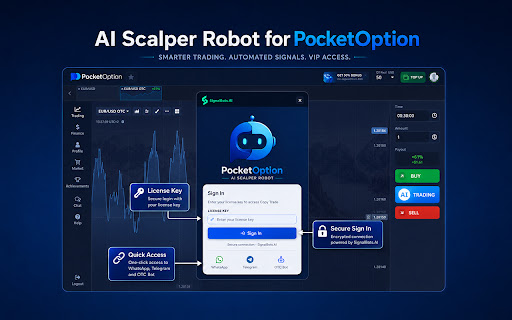 PocketOption AI Scalper Robot screenshot