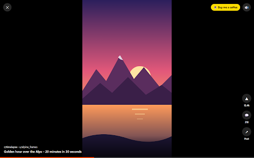ReelScroll – Vertical Video Feed for Reddit screenshot