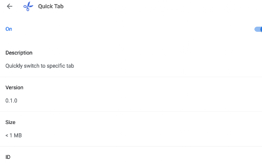 Quick Tab screenshot