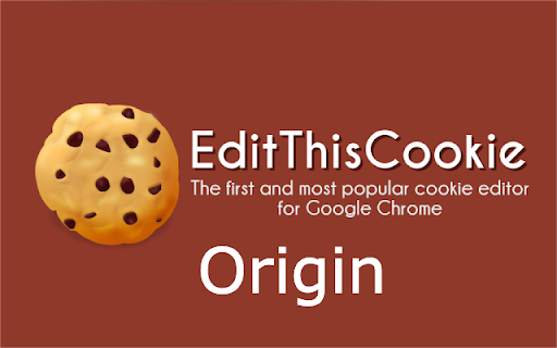 EditThisCookie Origin screenshot