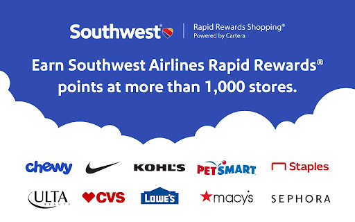 Southwest Airlines Rapid Rewards Shopping® screenshot