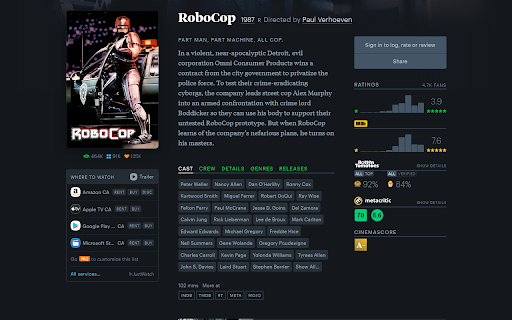 Letterboxd Extras screenshot