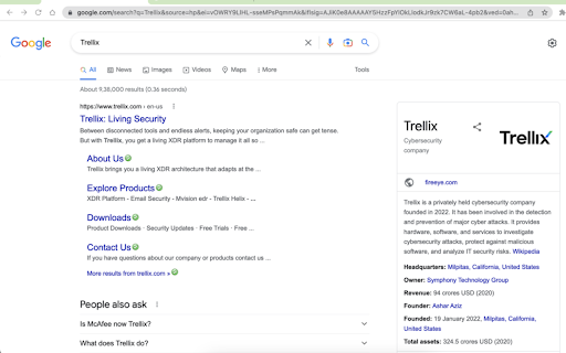 Trellix Endpoint Security For Mac Web Control screenshot