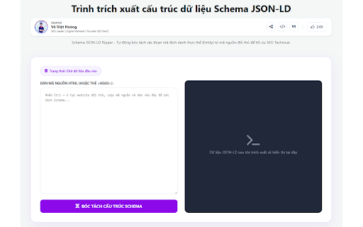 Schema JSON-LD Ripper - Võ Việt Hoàng SEO screenshot