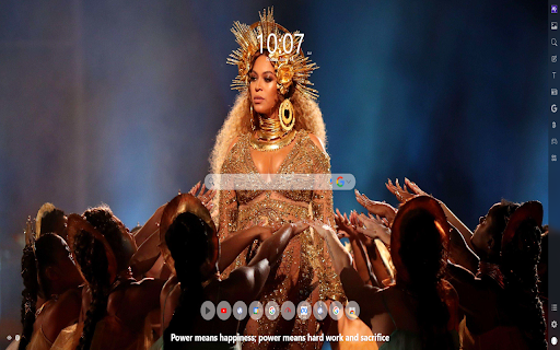 Beyonce MeaVana screenshot