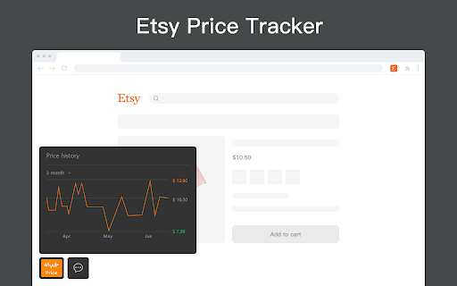 Etsy Price Tracker screenshot