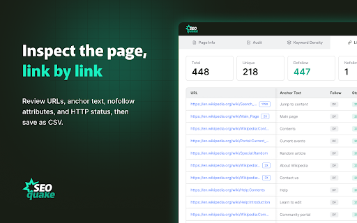 SEOquake: On-Page SEO Checker screenshot