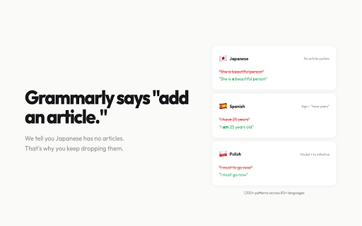 BeLikeNative: Write English like a native. Paraphrase, Rewrite, Translate screenshot