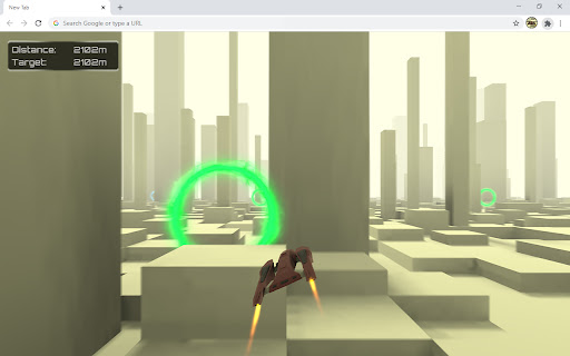 Sci Fi Racer Game screenshot