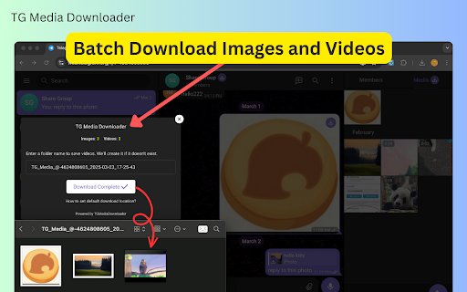 TG Media Downloader - Telegram Downloader screenshot