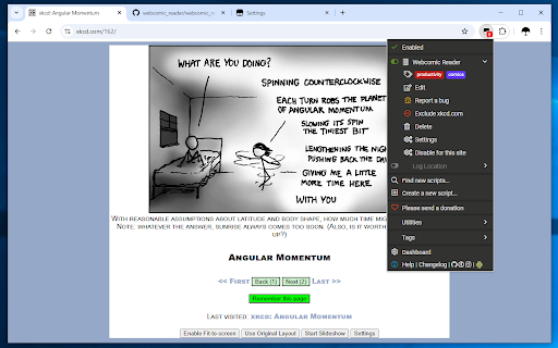Tampermonkey screenshot
