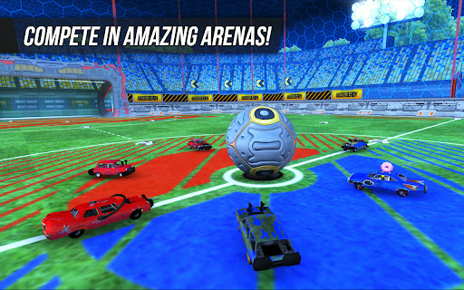rocket league soccer 3d Unblocked screenshot