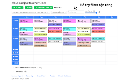 FPTU Move Out Class Tool screenshot