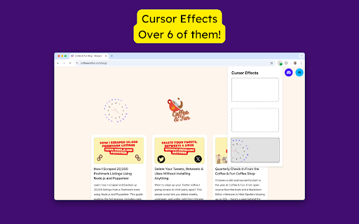 Cursor Party – The Fun Cursor Pack screenshot