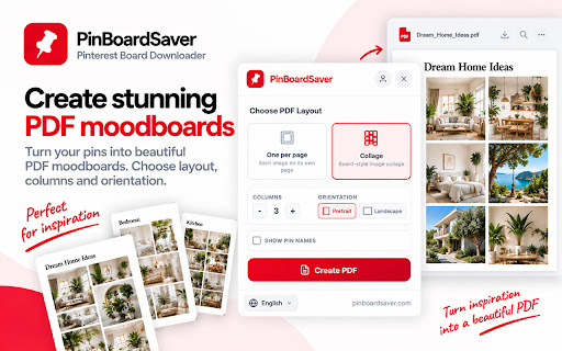 PinBoardSaver - Pinterest Board Downloader screenshot