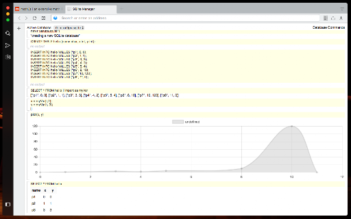 SQLite Manager screenshot