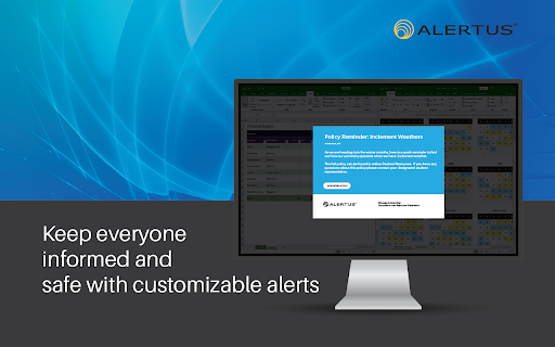 Alertus Desktop 7 for Chrome screenshot
