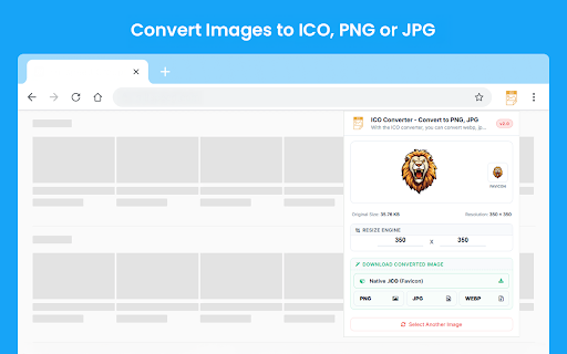 ICO Converter - Convert to PNG, JPG screenshot