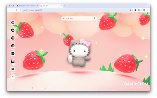 Hello Kitty Live Wallpaper screenshot