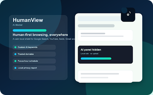 HumanView AI Blocker screenshot