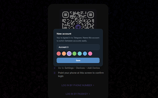 Telegram Multi-Account screenshot