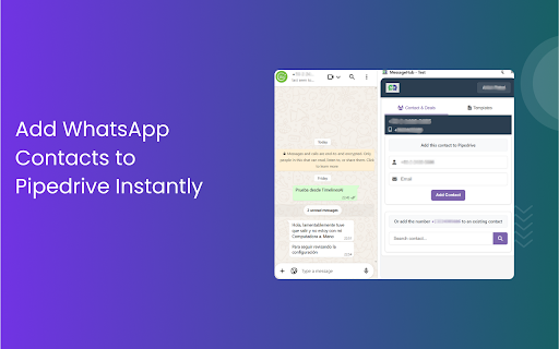 MessageHub screenshot