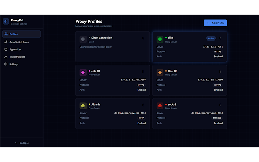 ProxyPal screenshot