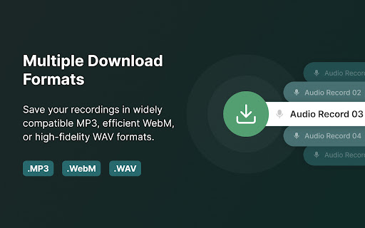 Audio Recorder: Free & Unlimited Recordings screenshot