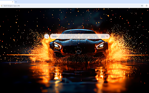 Mercedes Sparks in Motion Live Wallpaper screenshot