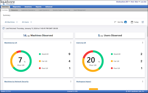 Liquidware Browser Monitor screenshot