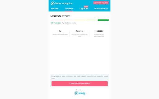 Seller Analytics by Lexos screenshot