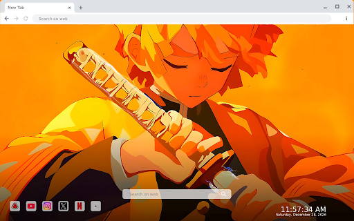 Zenitsu Yellow Demon Slayer Live Wallpaper Vsrexport screenshot