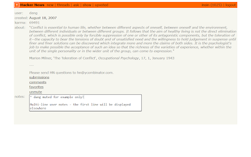 Comments Owl for Hacker News screenshot